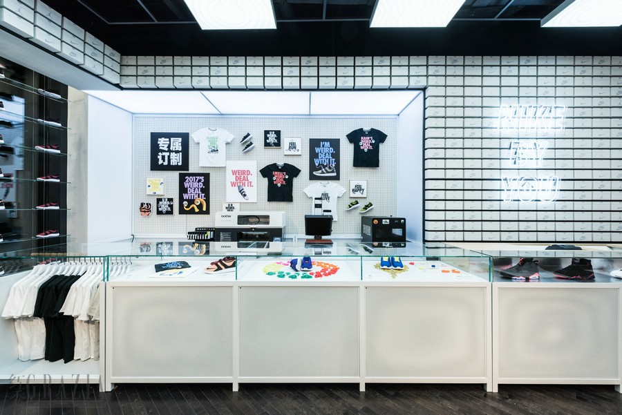 上海耐克体验店,上海耐克世贸旗舰店