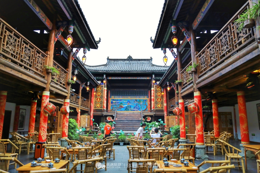 今天的昭化古城,昭化古城