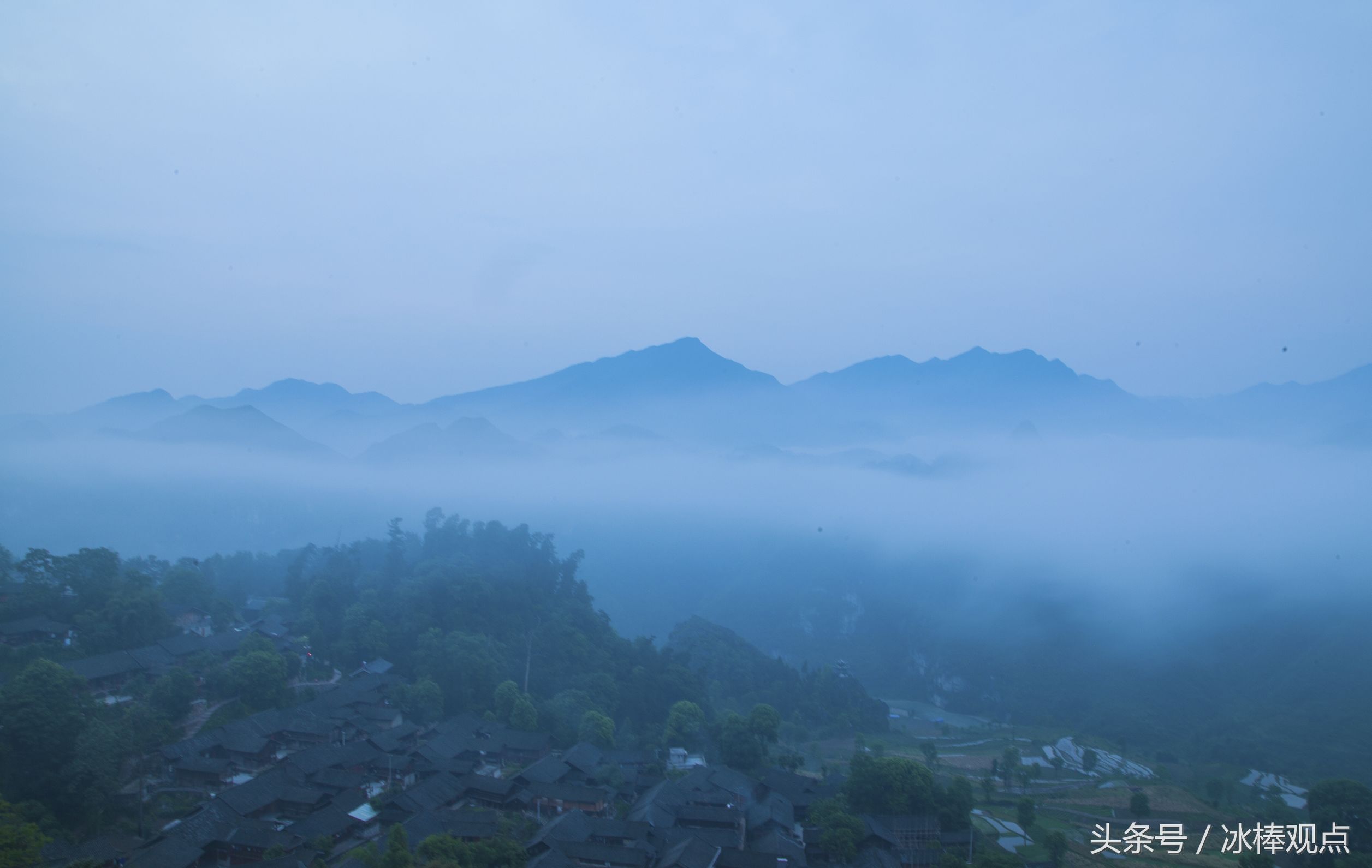 藏在贵州大山深处的惊艳之美,隐藏在贵州大山里的古寨