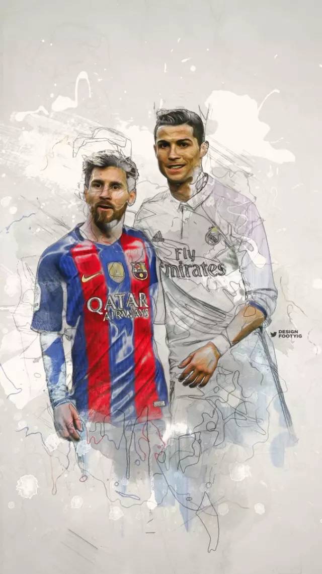 梅西c罗绝代双骄天下足球,绝代双骄梅西c罗拍同款