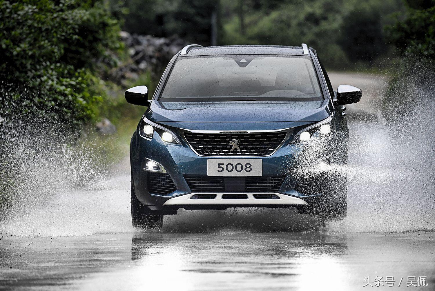 标致5008和汉兰达怎么选,标致5008第三排空间实测