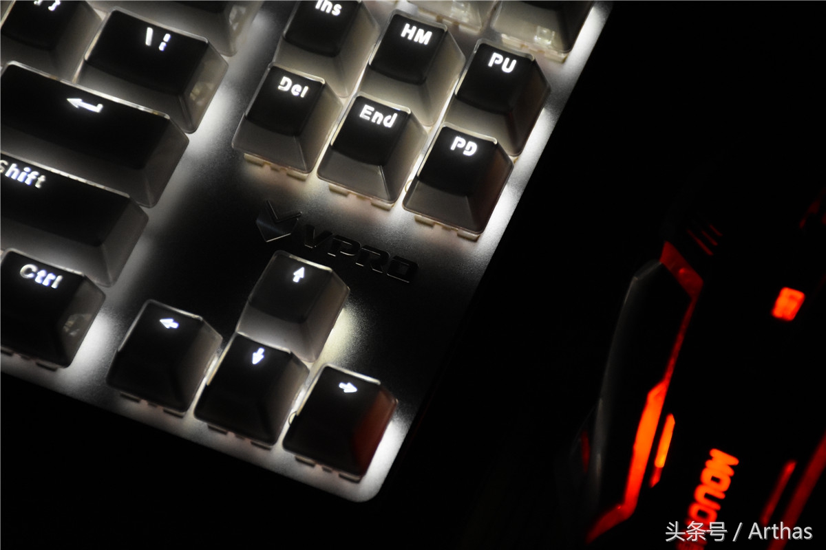 雷柏v500pro快银轴键盘测评,雷柏v500s冰晶版怎么调灯光