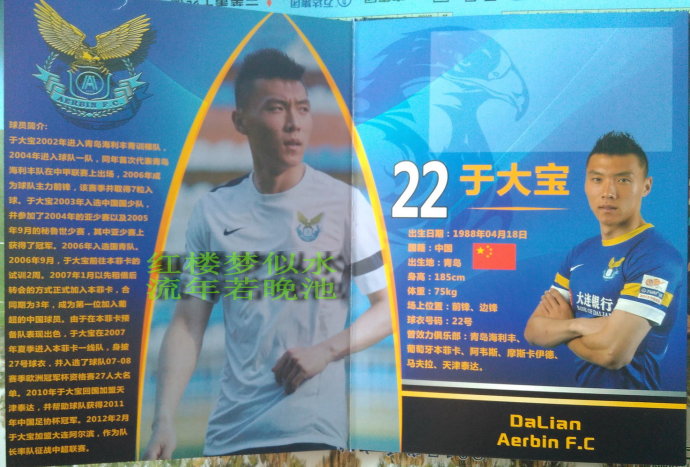 于汉超大连实德高光时刻,于大宝和于汉超回大连