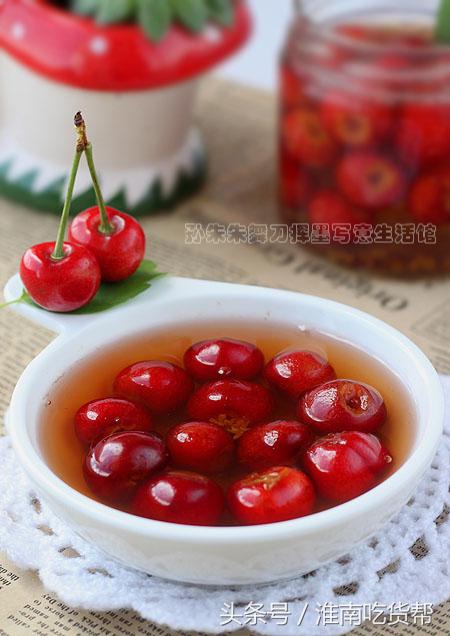 樱桃糖水正确泡法,樱桃糖水怎么做果茶
