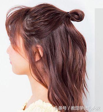 一学就会的扎头发小技巧,十二种扎头发的方法妹子们的福音