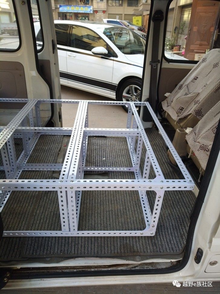 东风微面床车,微面小床车组装全过程