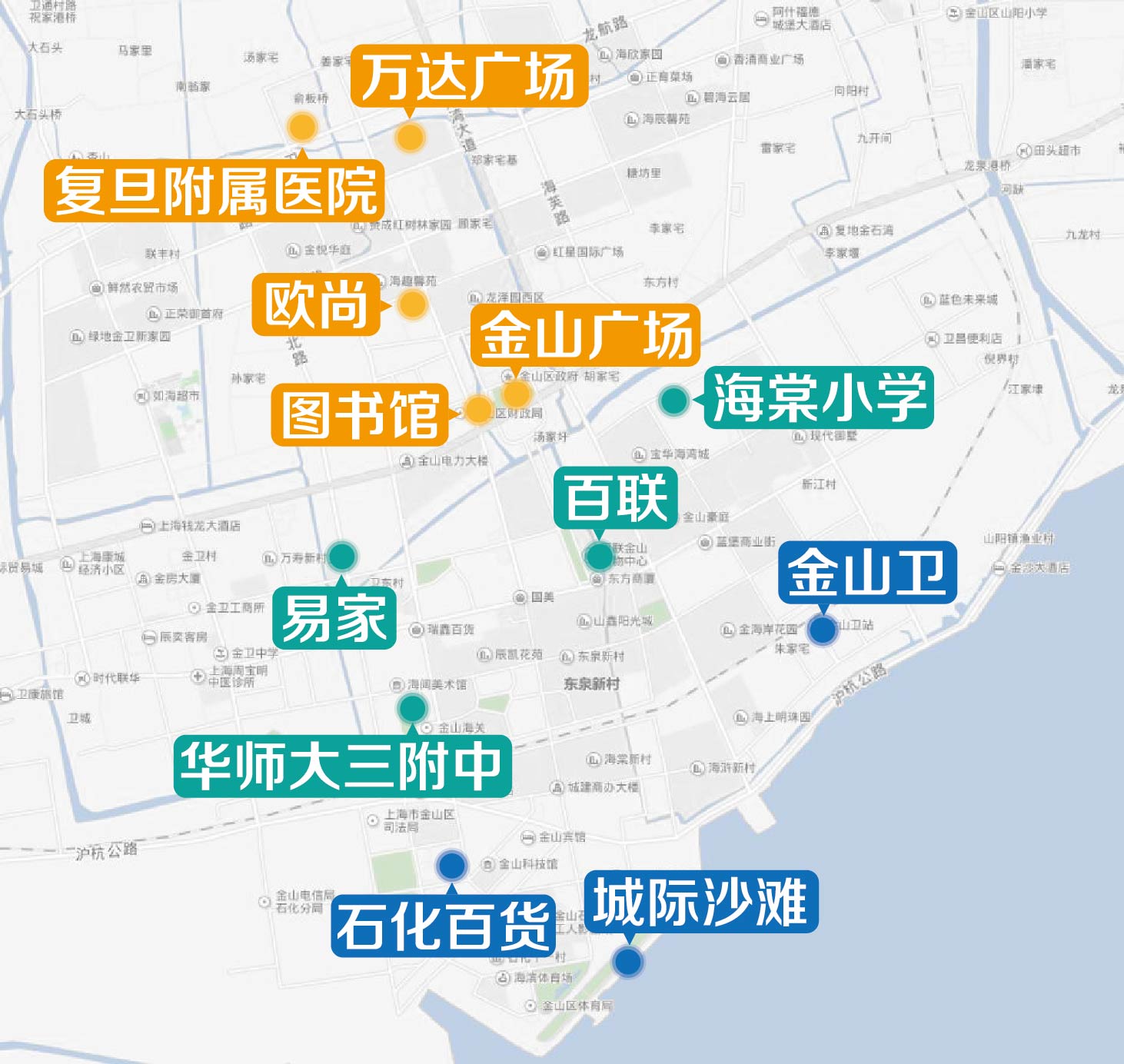 金山区周边买房推荐,金山区外地人买房