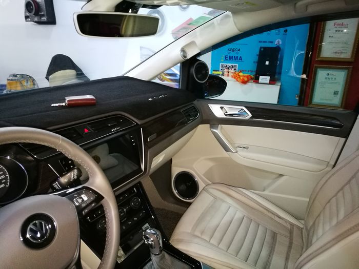 途安无损升级音响,途安l16款手动风尚改装音响