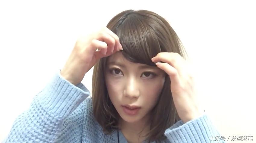 怎么把刘海变漂亮不用蓬松发夹,一秒变短刘海