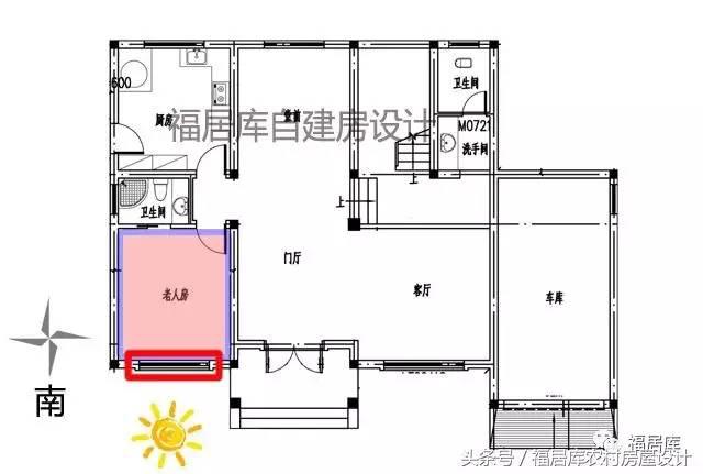 农村养老房设计视频,农村一层养老房设计