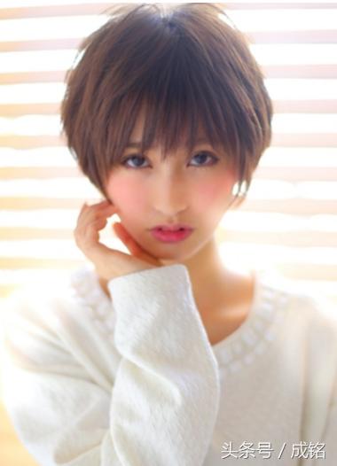 碎发短发长碎发,小清新又酷又飒短发碎发