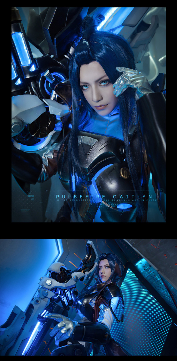 大妈cos皮城女警,lol皮城女警头像