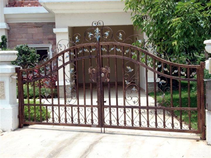 泾阳铁艺门别墅护栏,护栏姐
