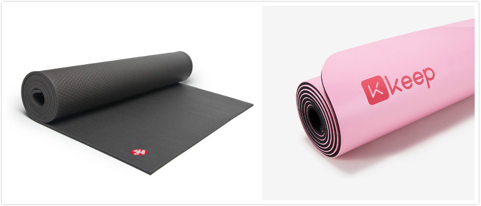 keep瑜伽垫款式,keep的瑜伽垫哪个是正面