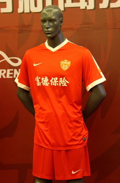 延边富德球迷球衣,延边富德正品球衣