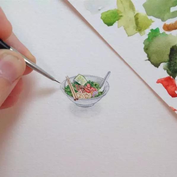 拇指插画,艺术个人插画