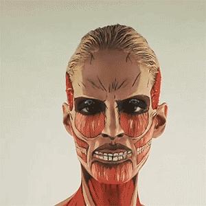 跪着看吧，她的人体彩绘绝了