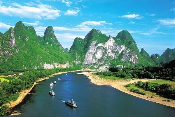 山水画廊旅游推荐,中国五大最美山水