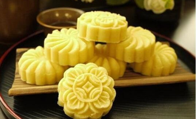 绿豆饼老北京制作过程,老北京绿豆饼怎么开酥的