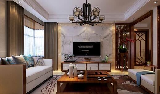 太原天泰玉泽园四室装修,太原天泰玉泽园115平米装修样板图