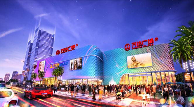 柳州柳南万达广场和南宁万达茂,柳南万达广场