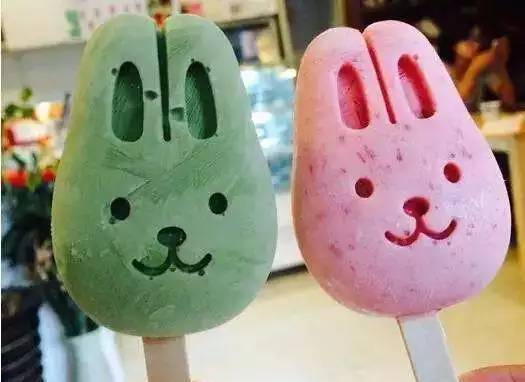 8个不同颜色的冰淇淋,西安创意冰淇淋推荐