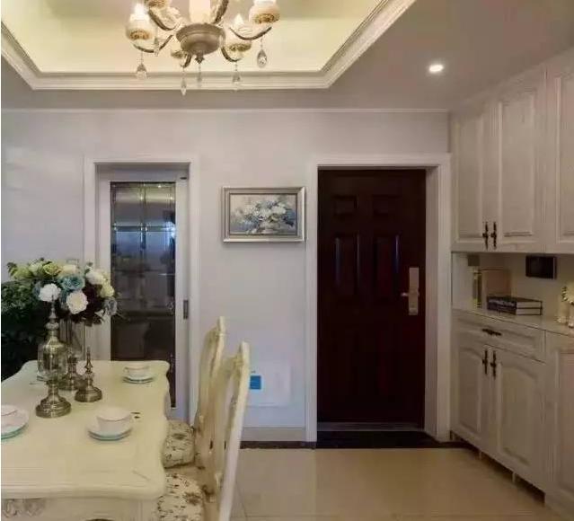 路劲城一楼普通装修效果图,镇江路劲城125平方装修效果图