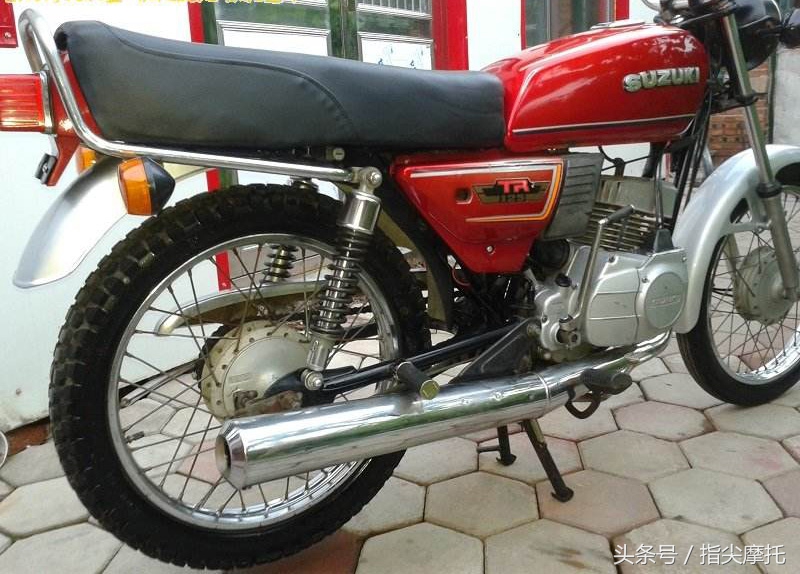 老款铃木tr125摩托改装,最老款铃木tr125