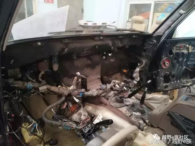 老车翻新修复lc100,老款lc80翻新修复