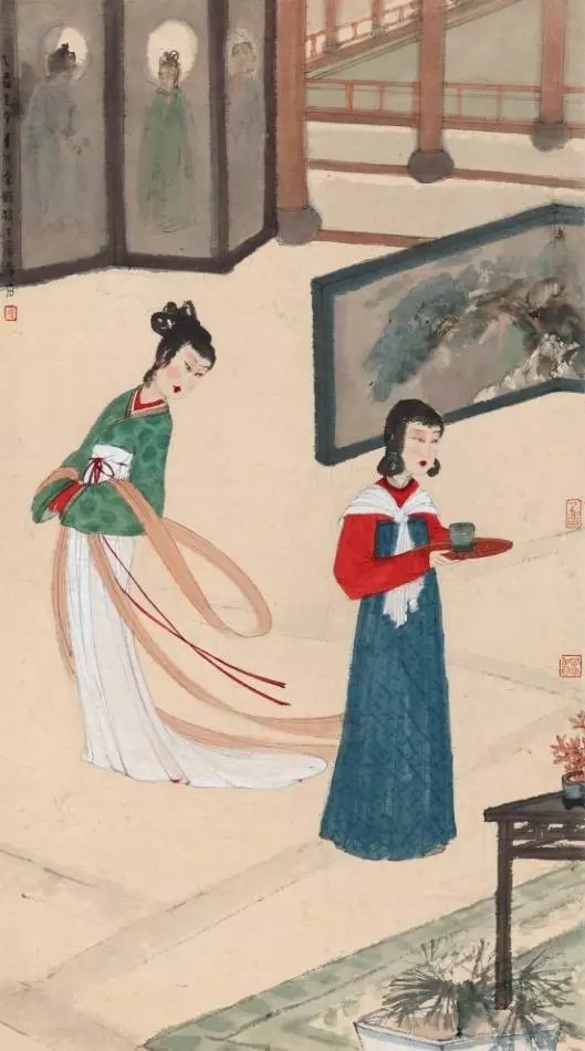 傅抱石作品升值空间,傅抱石字画市场行情