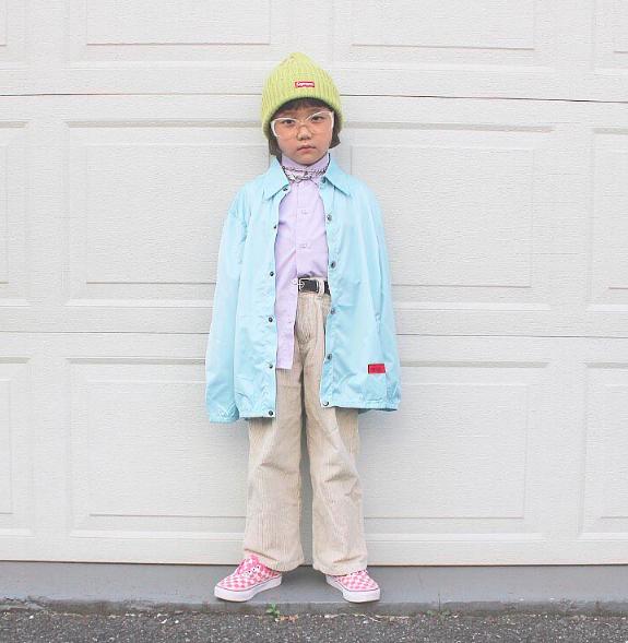 日本原宿6岁潮童,日本时尚原宿