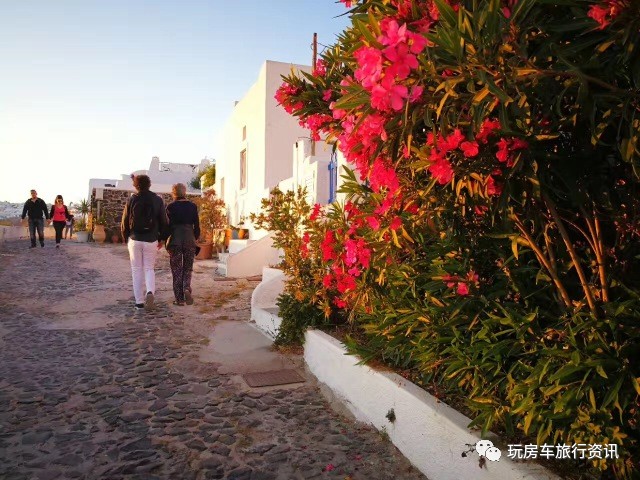 亚欧自驾之旅第60-61天｜在圣托里尼，看日落爱琴海