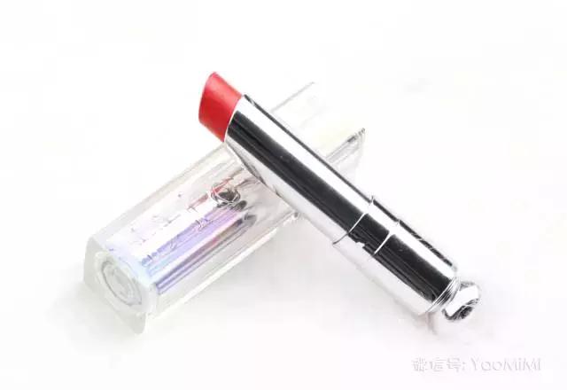 dior魅惑变色唇膏001粉色小样 (dior魅惑星耀唇膏银管口红740)