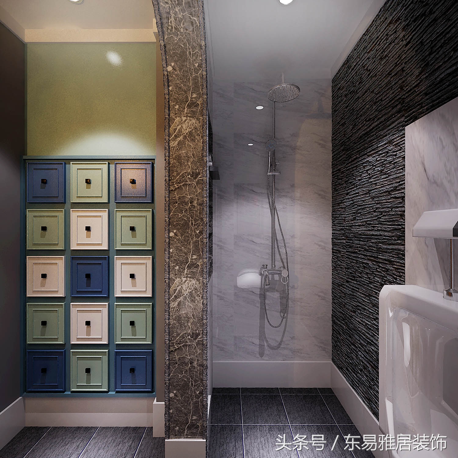 大庆装修公司哪家好-东易雅居装饰-万达167㎡效果图