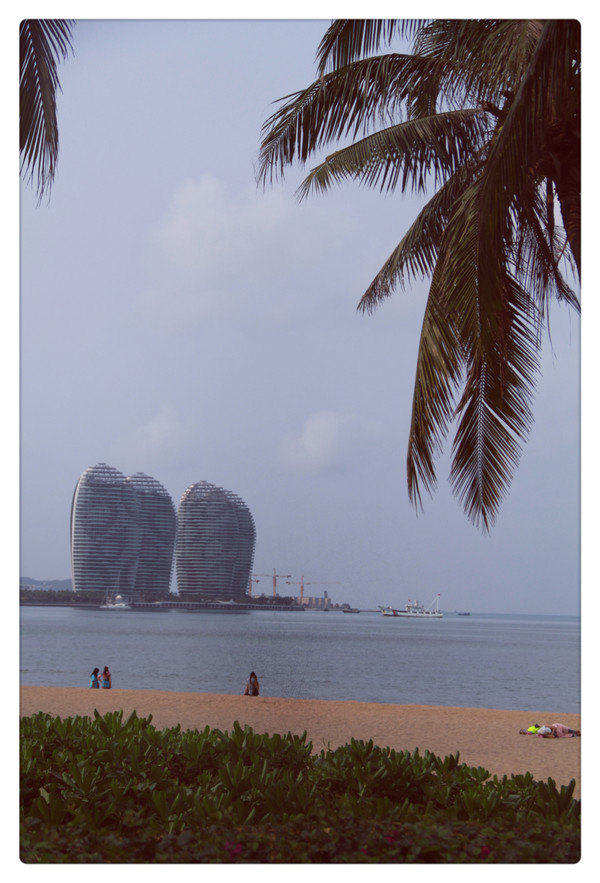 在三亚总有一片海属于一个人,在三亚椰梦长廊海边