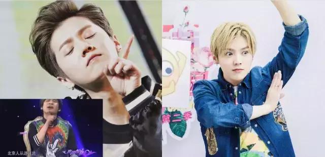 鹿晗斜杠,和鹿晗同龄男明星对比