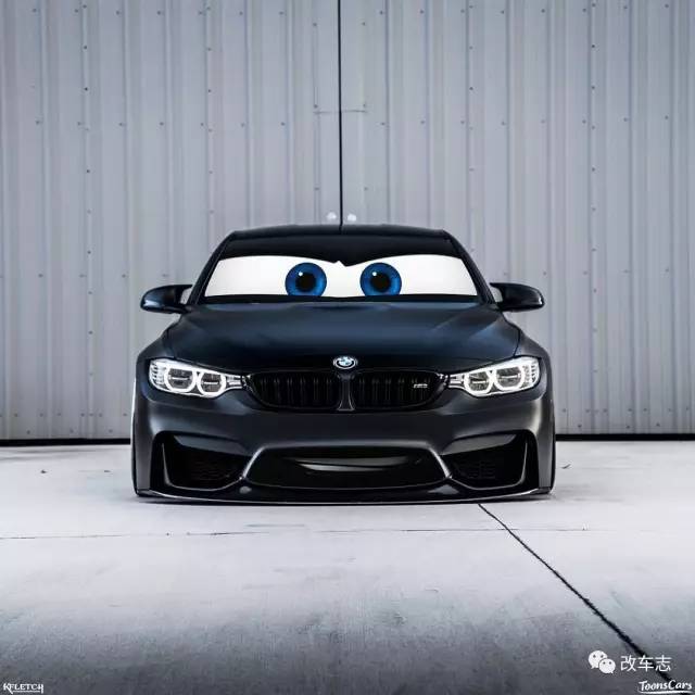 「恶搞」“萌萌哒”的大眼睛改装车，肯定能帮你撩到无数妹纸！