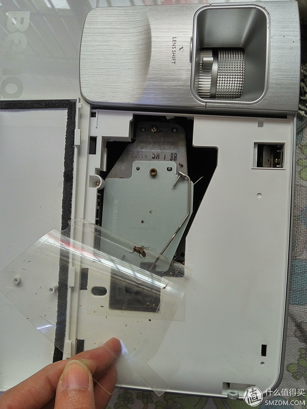 明基w1070投影仪怎么拆镜头,明基投影机w1060换风扇图