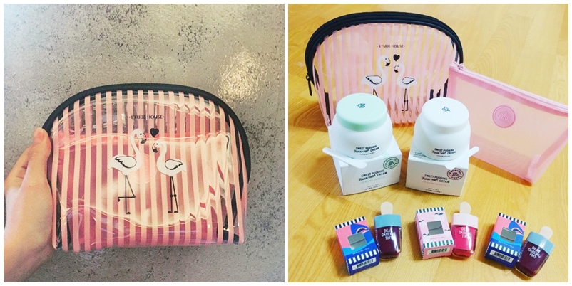 最新美妆单品：红鹤这满额礼得抢！一次收两款火烈鸟包中包