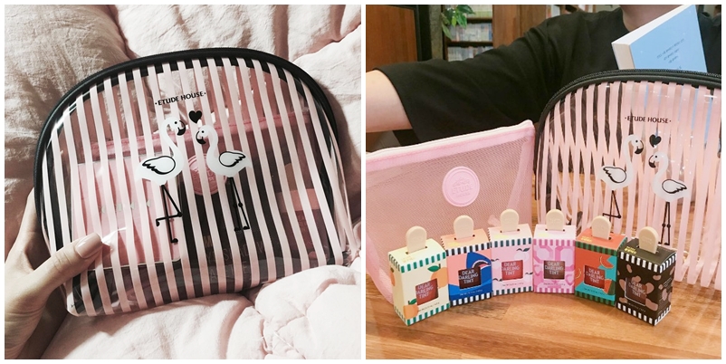 最新美妆单品：红鹤这满额礼得抢！一次收两款火烈鸟包中包