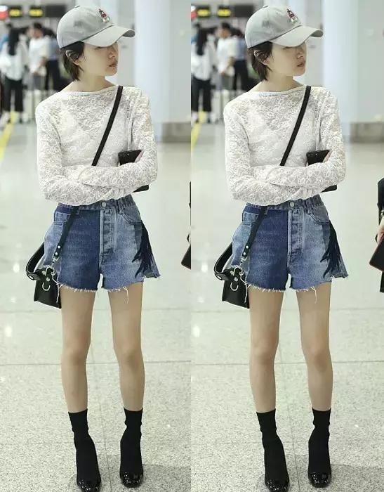 短裤怎么挑过膝的,短裤怎么选显瘦