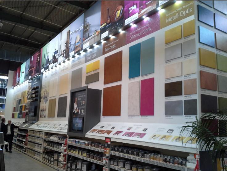 德国建材超市一日游发现预调色漆