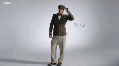 150秒带你看西方男装变化！