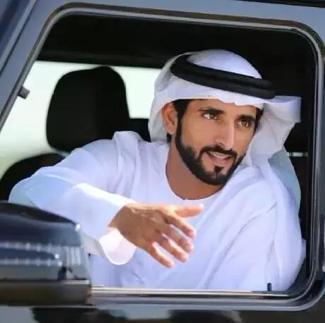 最帅迪拜王子哈曼丹,哈曼丹和威廉王子