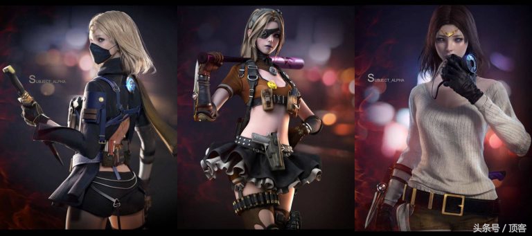 穿越火线生存特训最美女角色套装,穿越火线女角色谁最美