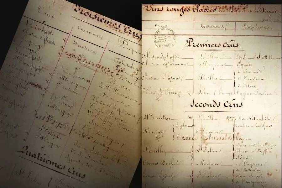 波尔多所有列级庄,波尔多左岸五大名庄价格