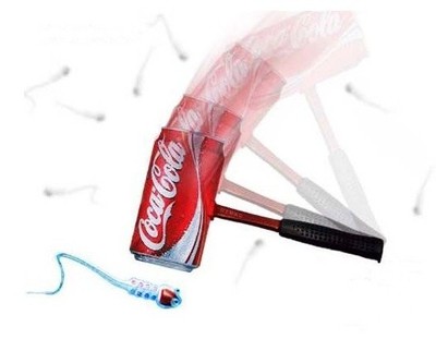 可乐杀精靠谱么,可乐杀精实验