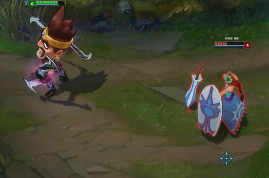 lol喵凯回城,lol愚人节大头德莱文