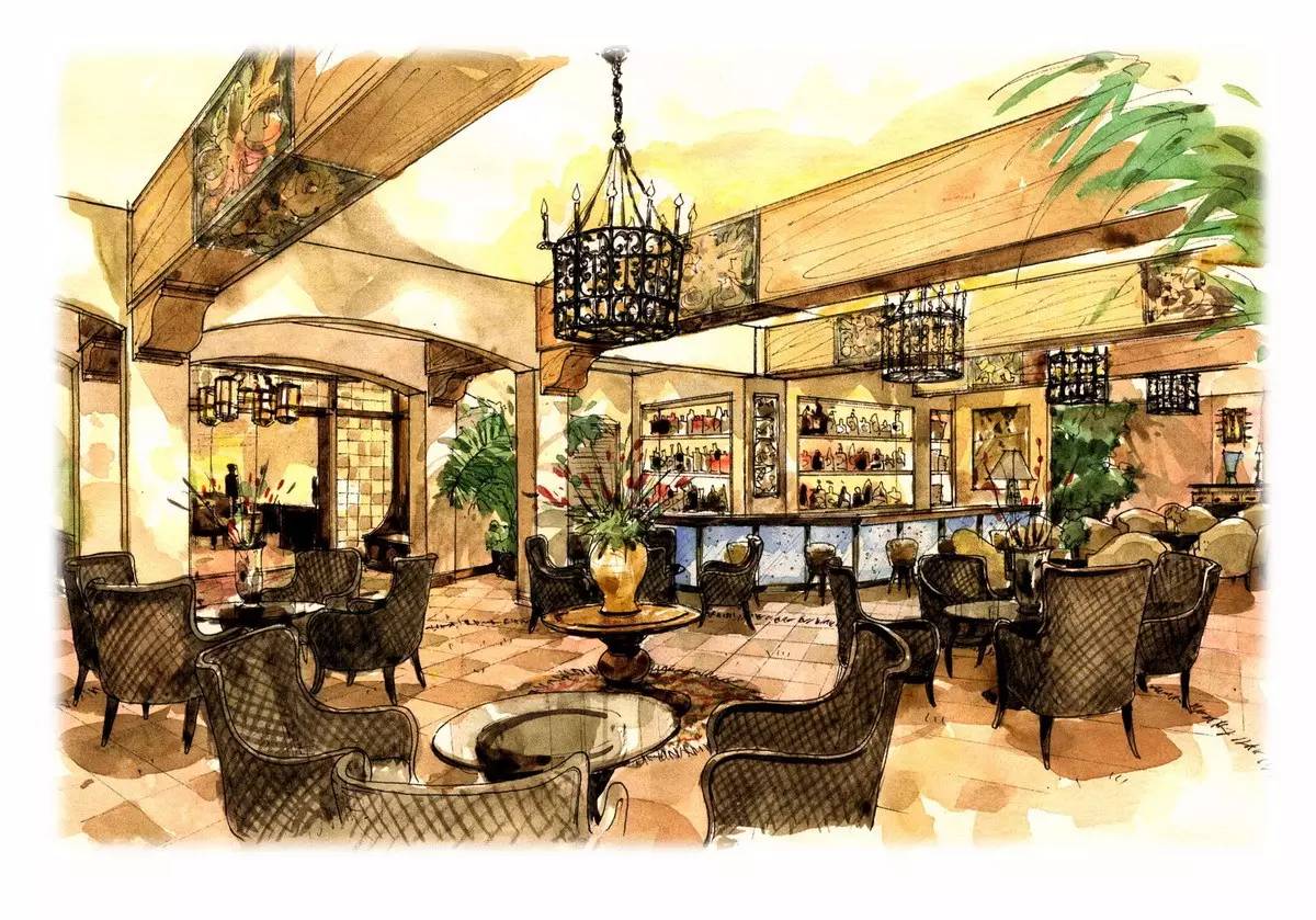 天空下的小雏菊绘画水彩,天空下的绘画作品