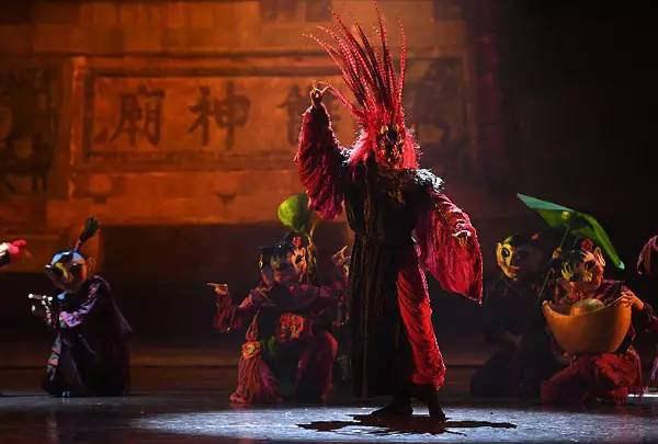 非物质文化遗产文艺作品交流展演,非物质文化遗产傩舞